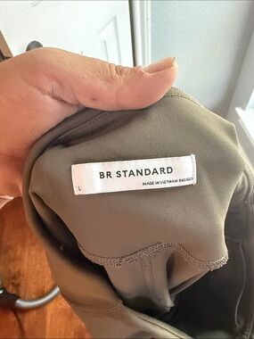 BR Standard Olive Green Leggings - Women's Stretch Performance